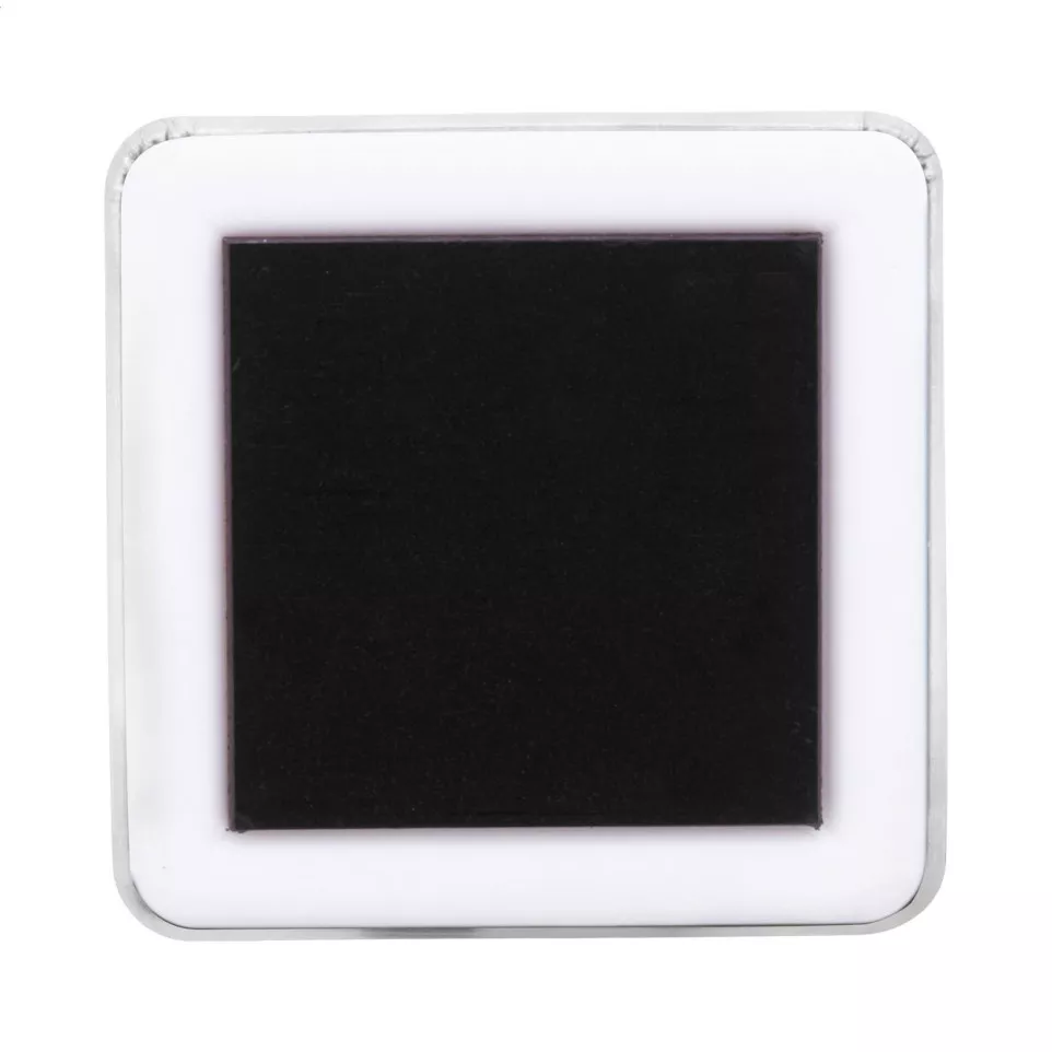 MagBadge Square white  pin button...