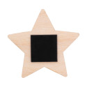 Woofri Xmas naturelle  Magnet, étoile 