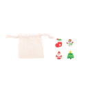 Sommaroy meerkleurig  Kerst gum set 