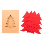 Tonsvik rood  RPET Kerst bestekhouderset 