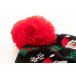 Morkved meerkleurig  Kerst wintermuts 