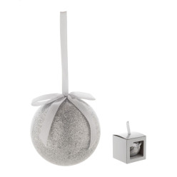 Nordskot argenté  Boule de Noël 