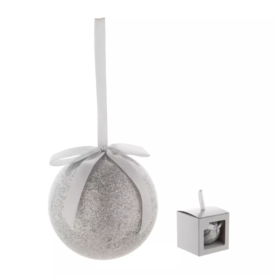 Nordskot argenté  Boule de Noël 