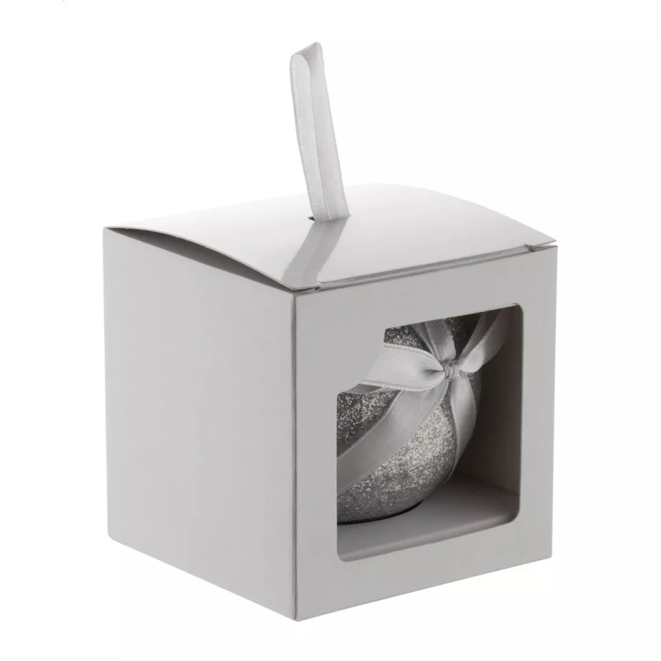 Nordskot argenté  Boule de Noël 