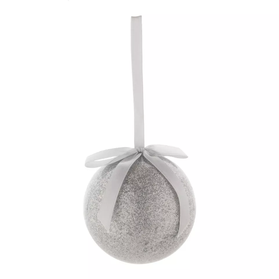 Nordskot argenté  Boule de Noël 