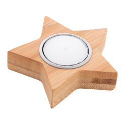 Rognan natural  Christmas candle, star 