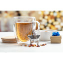 Suodatee silver  Christmas tea infuser, star 
