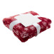 Knivsta red  RPET Christmas blanket 