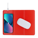 Peppu Charge red  wireless charger mousepad 