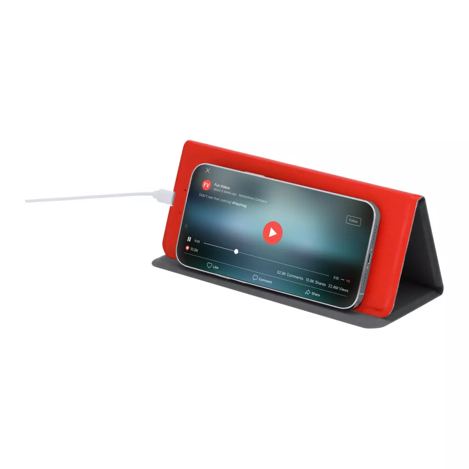 Peppu Charge red  wireless charger...