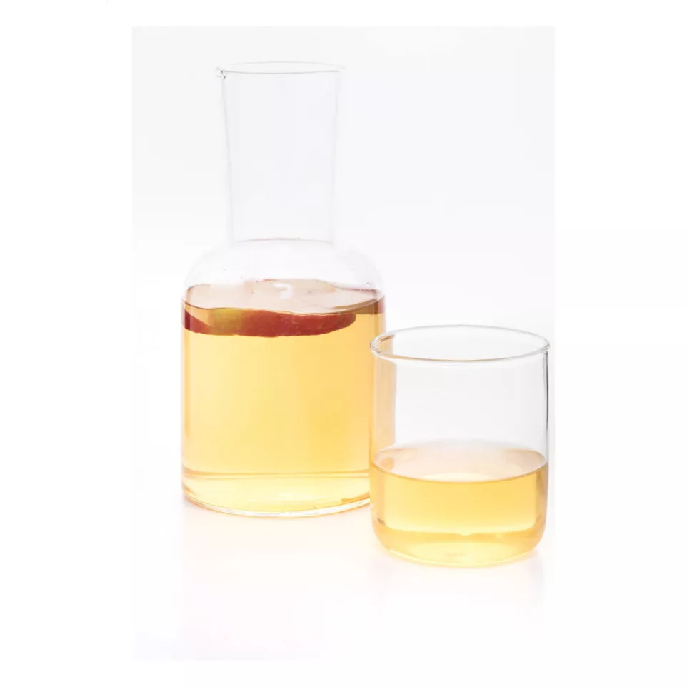 Palmer transparant  karaf en glazen set 