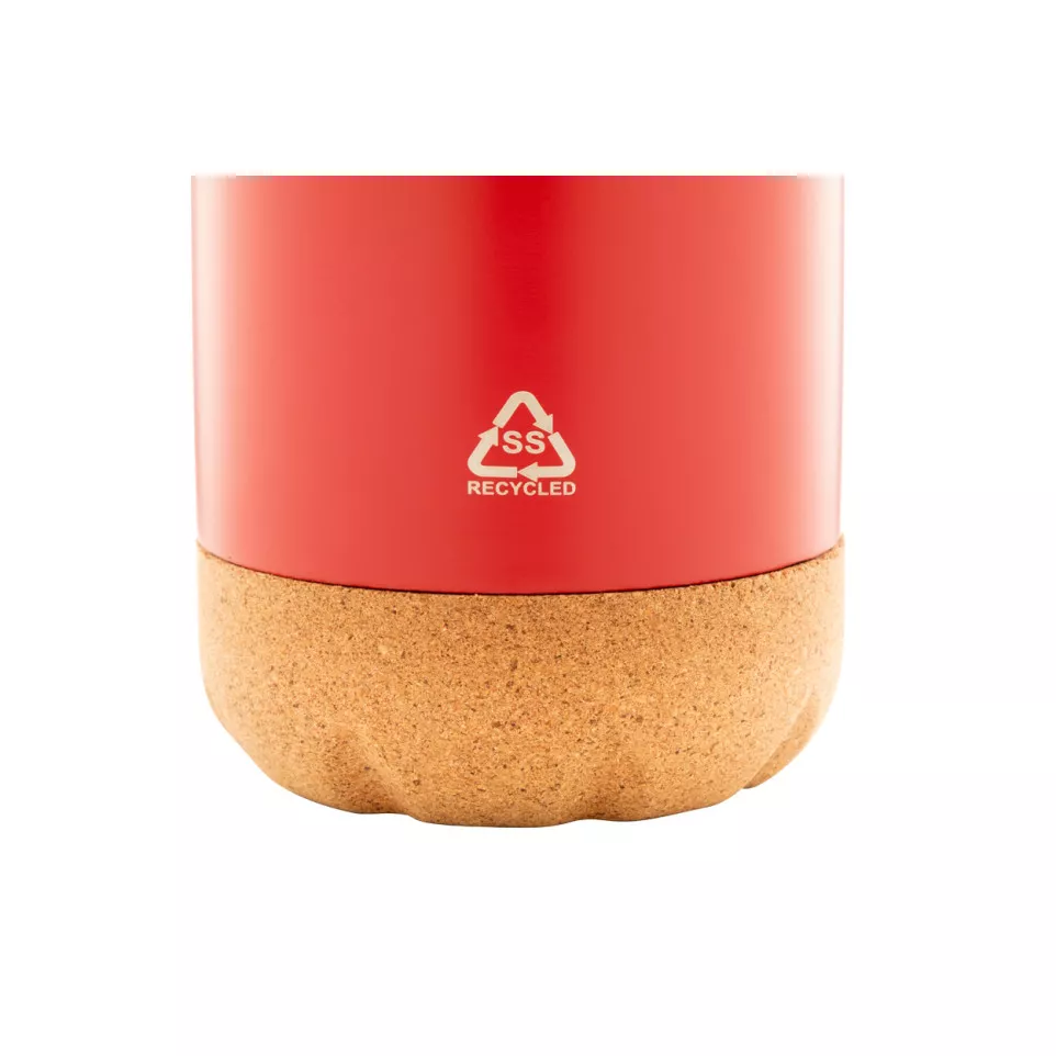 Recouver rouge  Bouteille isotherme 