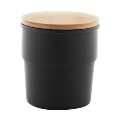 Calliope black  ceramic cup 