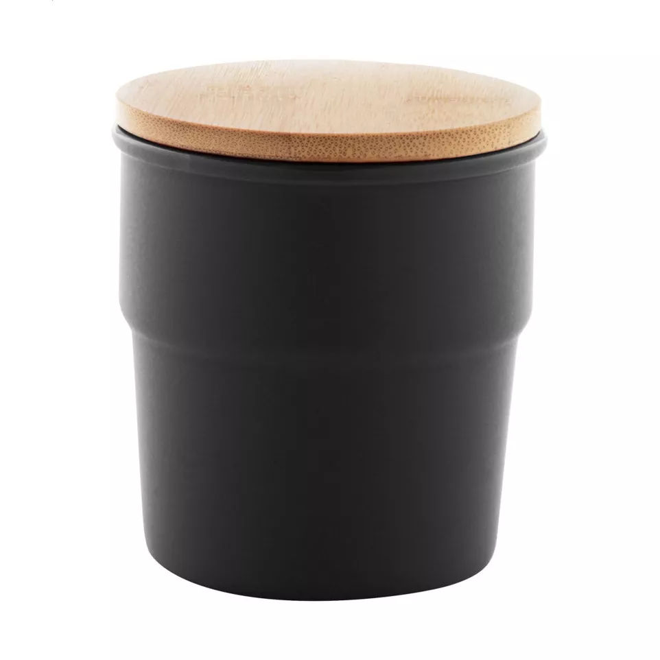 Calliope black  ceramic cup 
