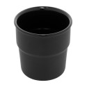 Calliope black  ceramic cup 