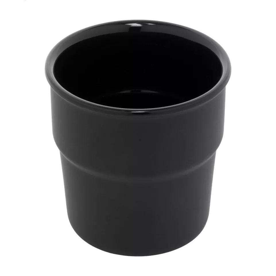 Calliope black  ceramic cup 