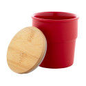 Calliope red  ceramic cup 