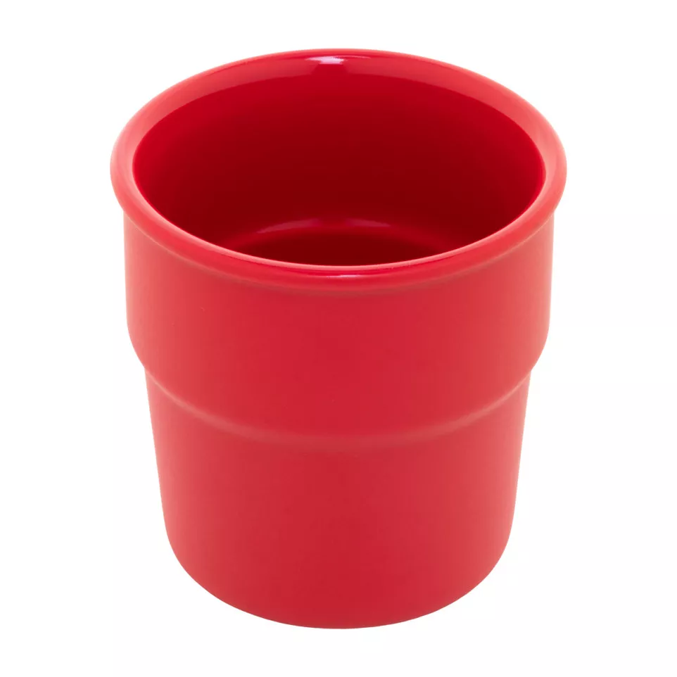 Calliope rood  keramische beker 