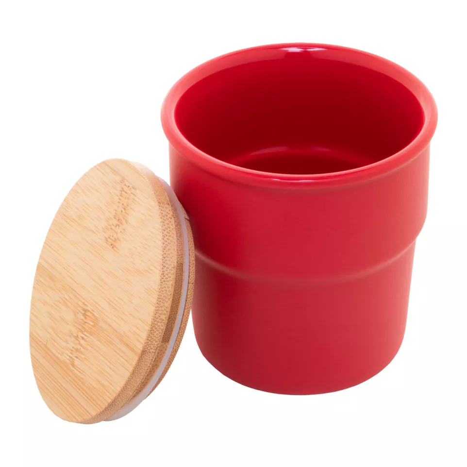 Calliope rood  keramische beker 