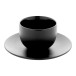 Caturra Plus black  cappuccino cup set 