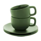 Caturra Plus groen  Cappuccino kopset 