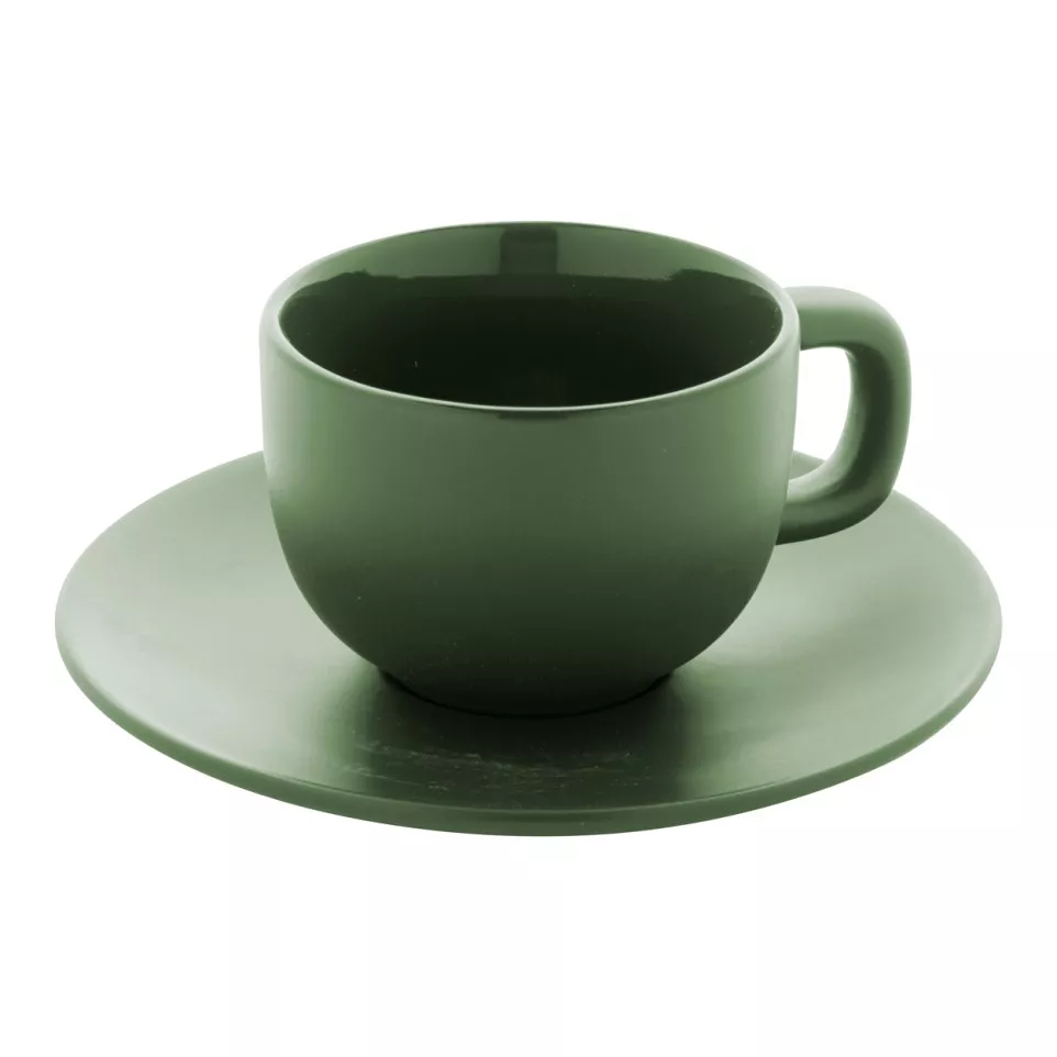 Caturra Plus green  cappuccino cup set 
