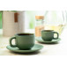 Caturra Plus green  cappuccino cup set 