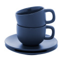 Caturra Plus dark blue  cappuccino cup set 