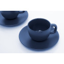 Caturra Plus dark blue  cappuccino cup set 