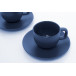 Caturra Plus dark blue  cappuccino cup set 