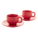 Caturra Plus red  cappuccino cup set 