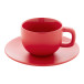 Caturra Plus red  cappuccino cup set 