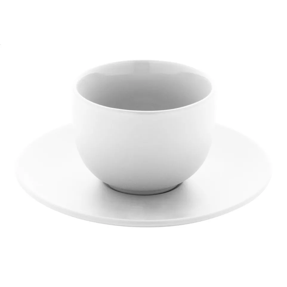 Caturra Plus white  cappuccino cup set 