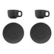 Caturra noir  Set espresso 
