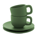 Caturra green  espresso cup set 