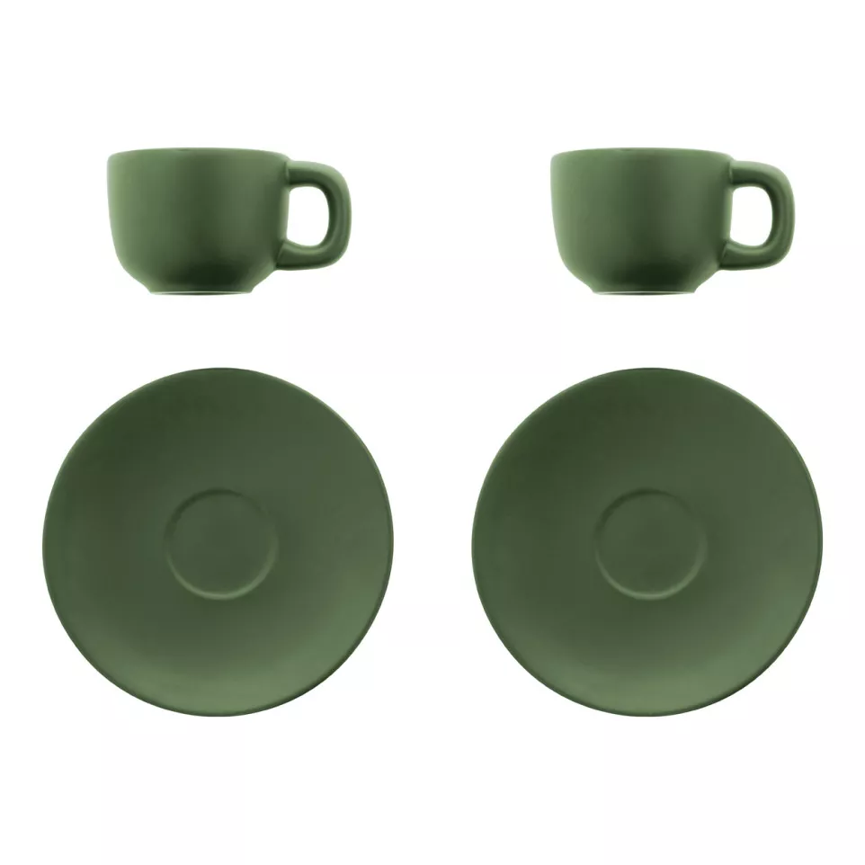 Caturra green  espresso cup set 