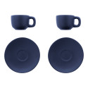 Caturra dark blue  espresso cup set 