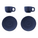 Caturra dark blue  espresso cup set 