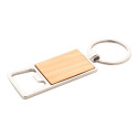 Boppen natural  bottle opener keyring 