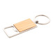 Boppen natural  bottle opener keyring 
