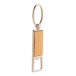 Boppen natural  bottle opener keyring 