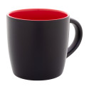 Sculptus red black mug 