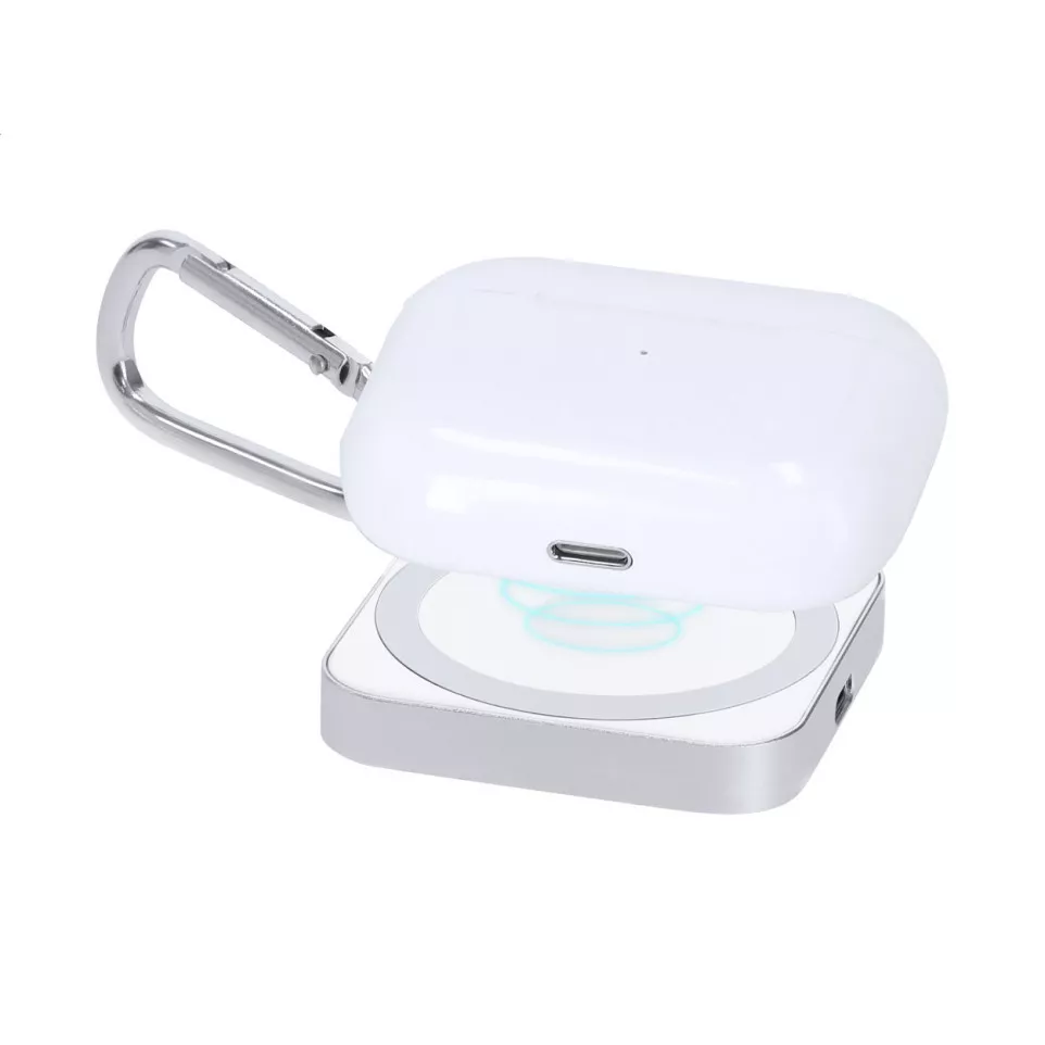 Dorex white  magnetic wireless charger 