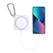 Dorex white  magnetic wireless charger 