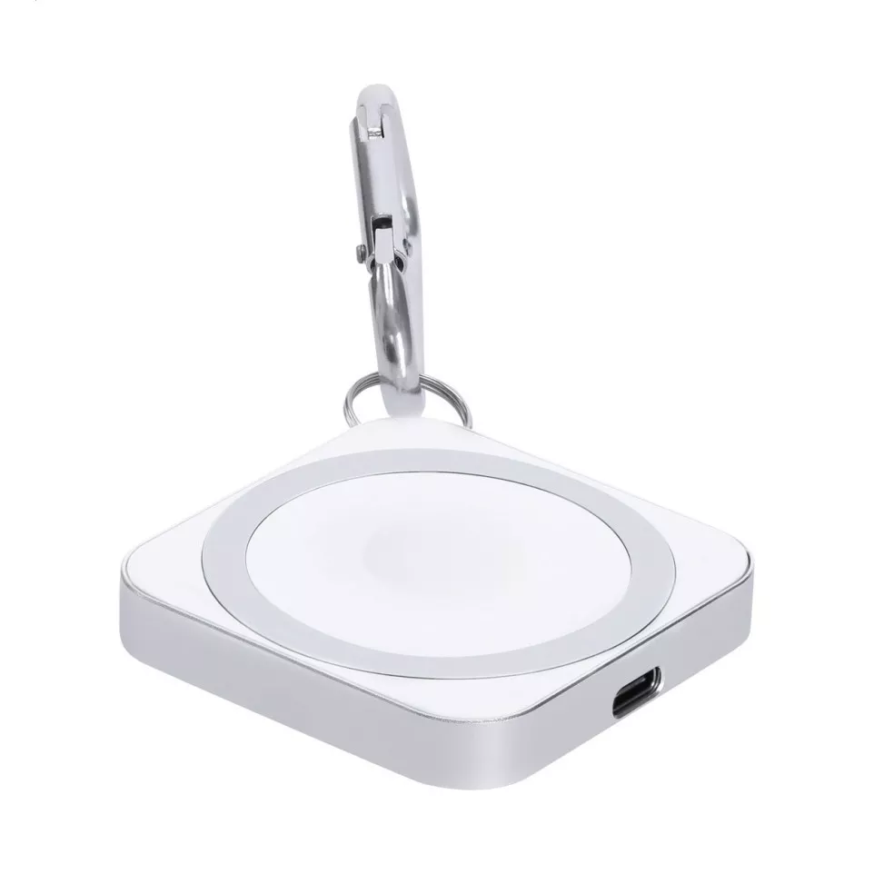 Dorex white  magnetic wireless charger 