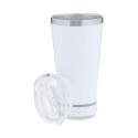 Duxen wit  thermobeker met luidspreker 