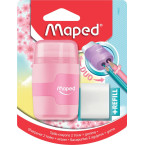 Maped taille-crayon + gomme...