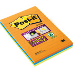 Post-it Super Sticky Notes,...