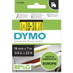 Dymo D1 ruban 19 mm, noir...