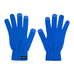 Retouch bleu  Gants tactiles RPET 